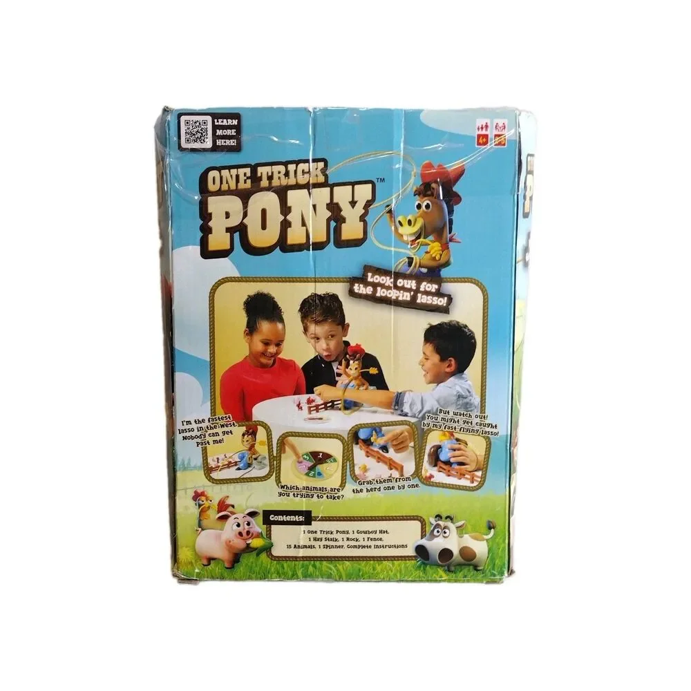 Goliath One Trick Pony Kids Game Animal Round-Up Ages 4+ Battery Op 2-5 players